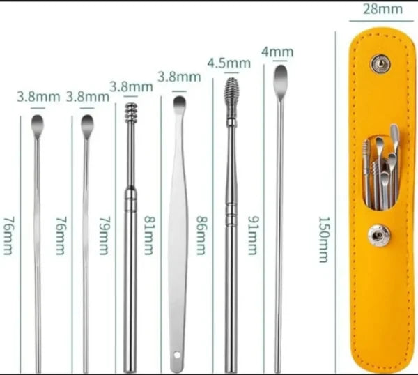 Ear Wax 6Pcs Cleaning Kit